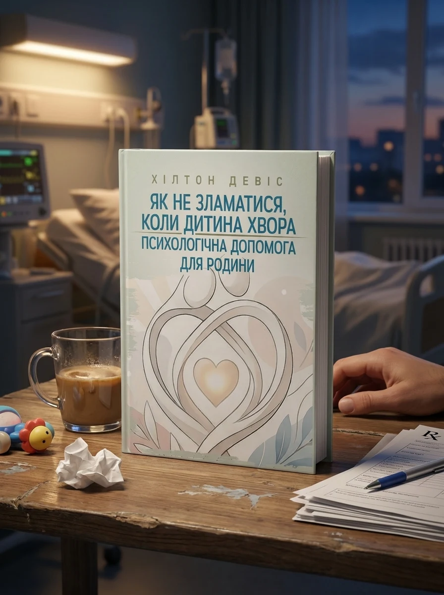 Як не зламатися, коли дитина хвора. Психологічна допомога для родини — Хілтон Девіс, обкладинка