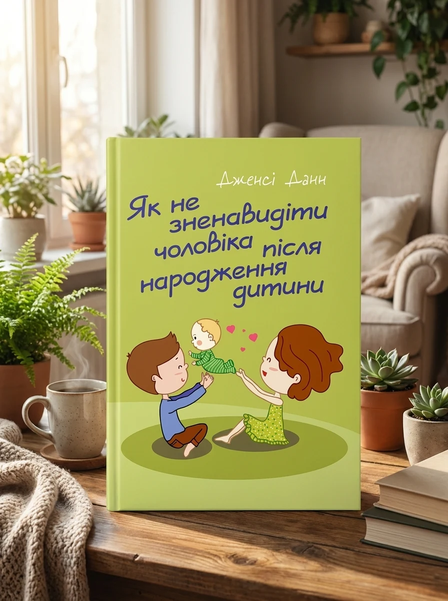 Як не зненавидіти чоловіка після народження дитини — Дженсі Данн, обкладинка
