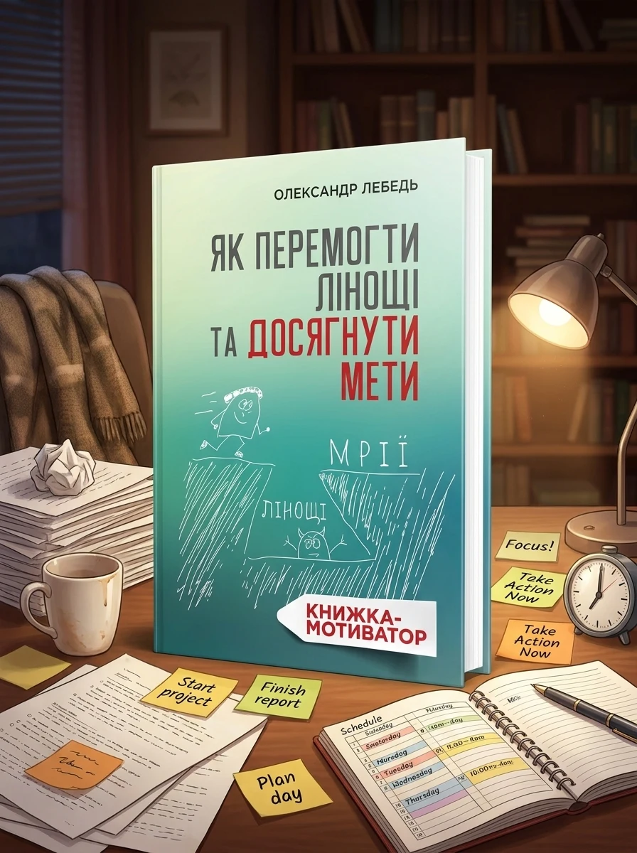 Як перемогти лінощі та досягнути мети: Книжка-мотиватор — фото 2
