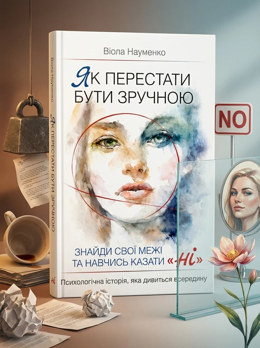 Як перестати бути зручною. Знайди свої межі та навчись казати «Ні». — Наука та психологія