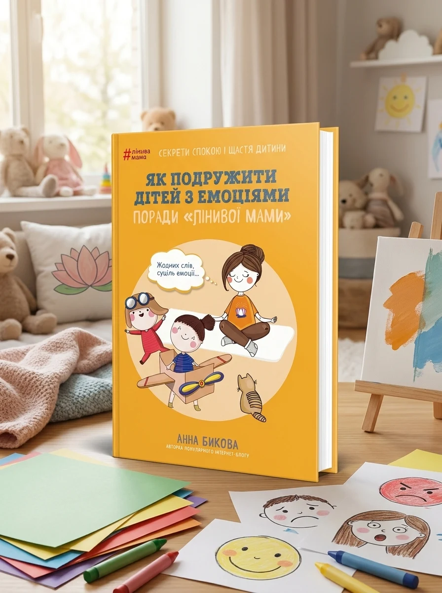 Як подружити дітей з емоціями. Поради 'Лінивої мами' — Книги для турботливих батьків