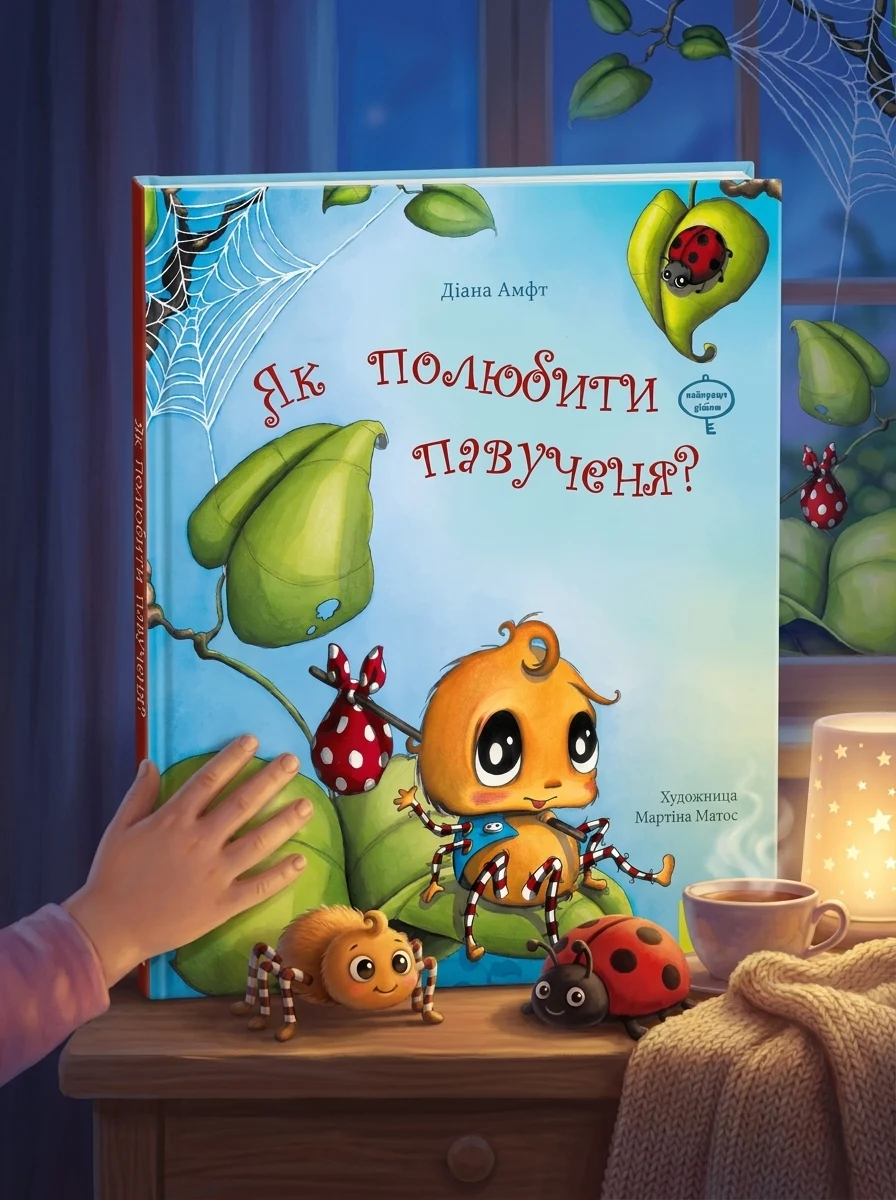 Як полюбити павученя? — Дитяча література