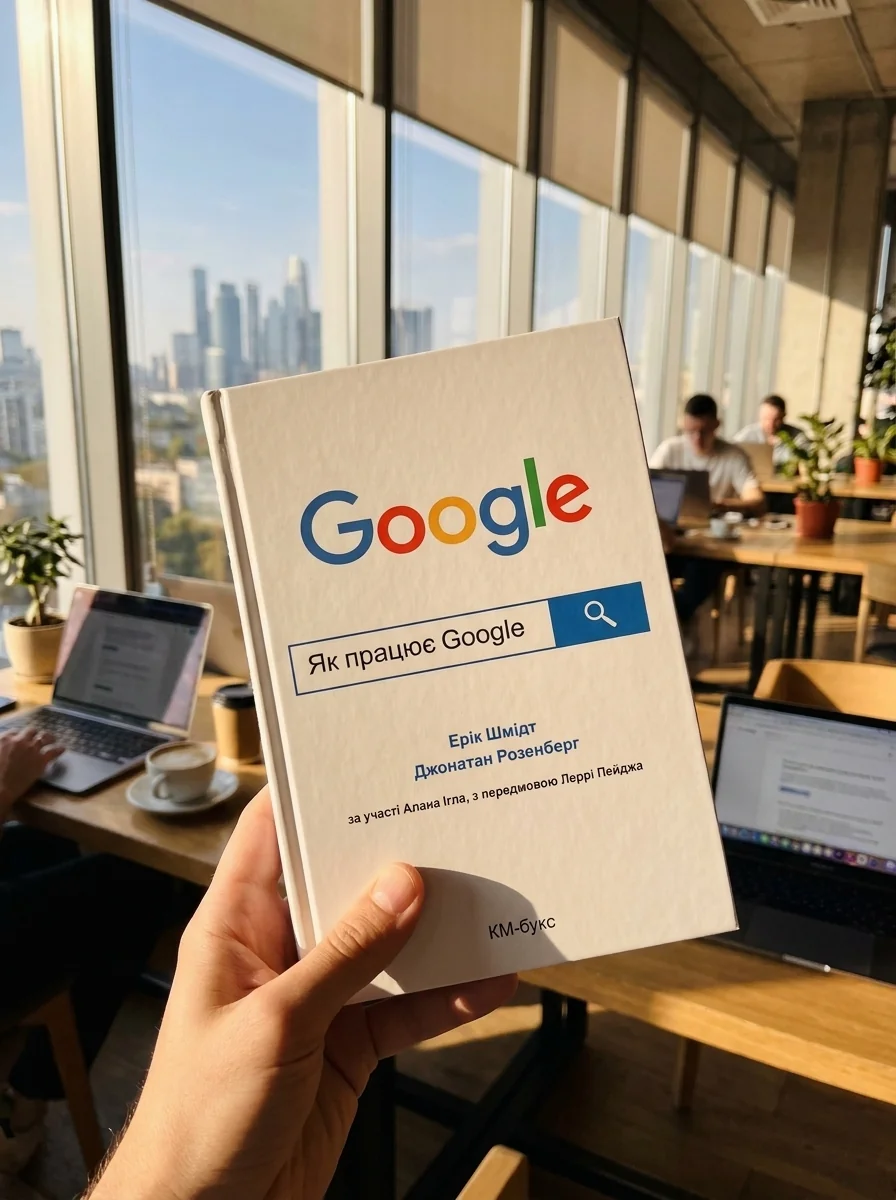 Як працює Google — Ерік Шмідт, обкладинка