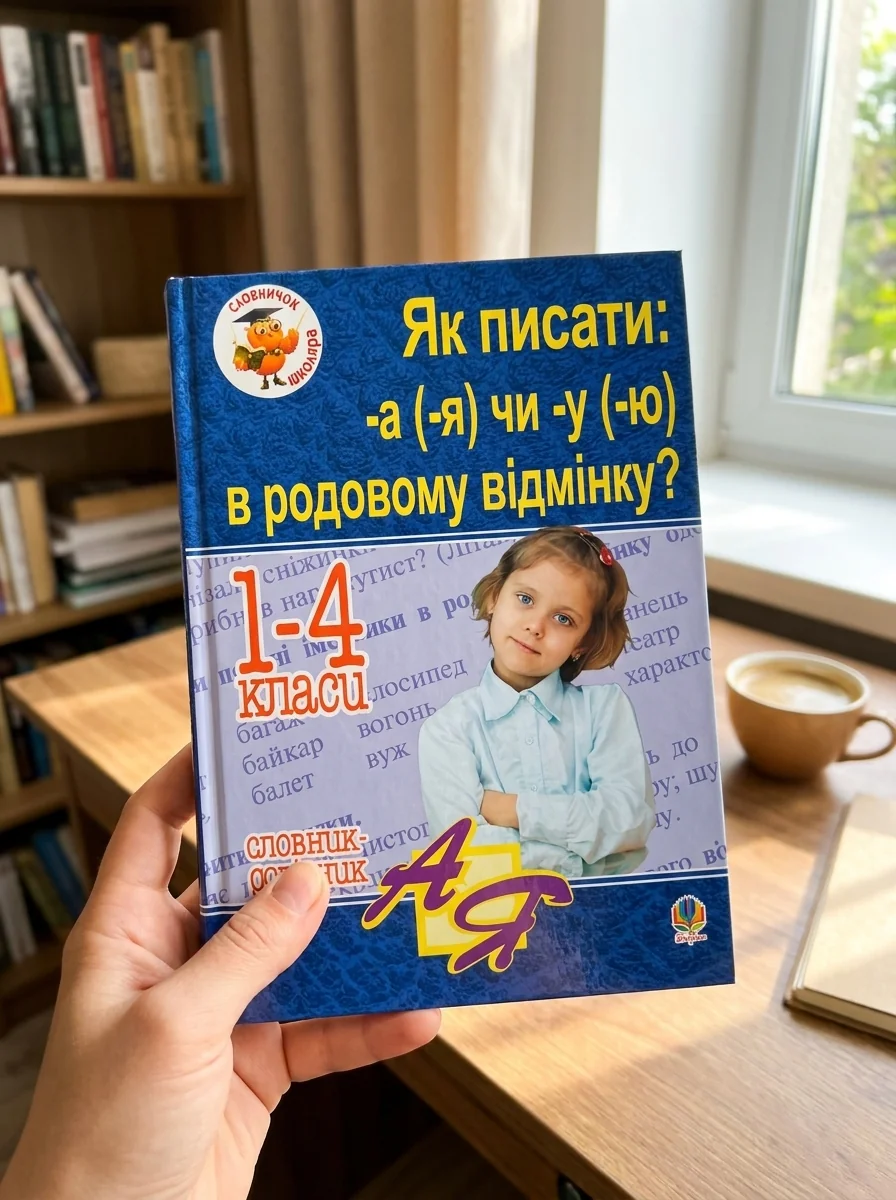 Як писати -а (-я) чи -у (-ю) в родовому відмінку? Словник-довідник — Вивчення мов