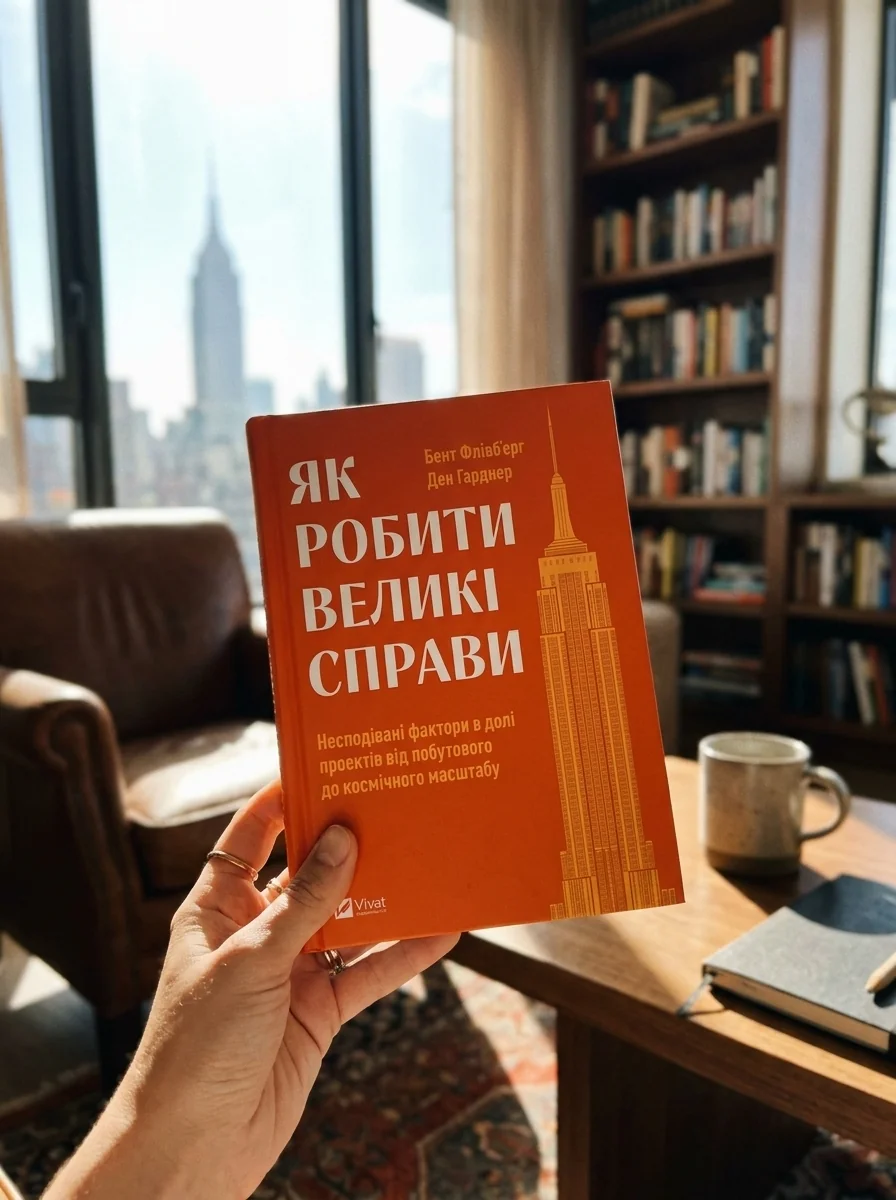 Як робити великі справи. Несподівані фактори в долі проєктів від побутового до космічного масштабу — Наука та психологія