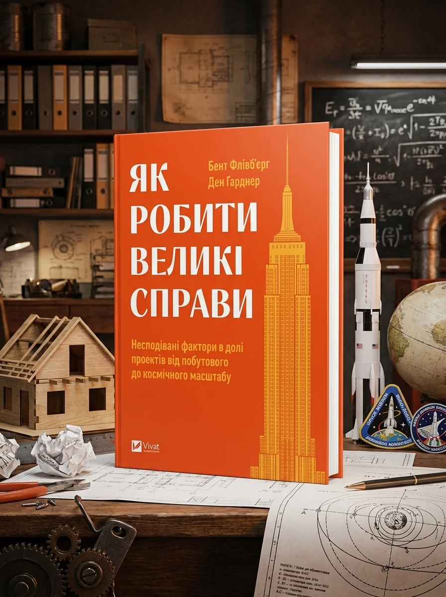 Як робити великі справи. Несподівані фактори в долі проєктів від побутового до космічного масштабу — Наука та психологія
