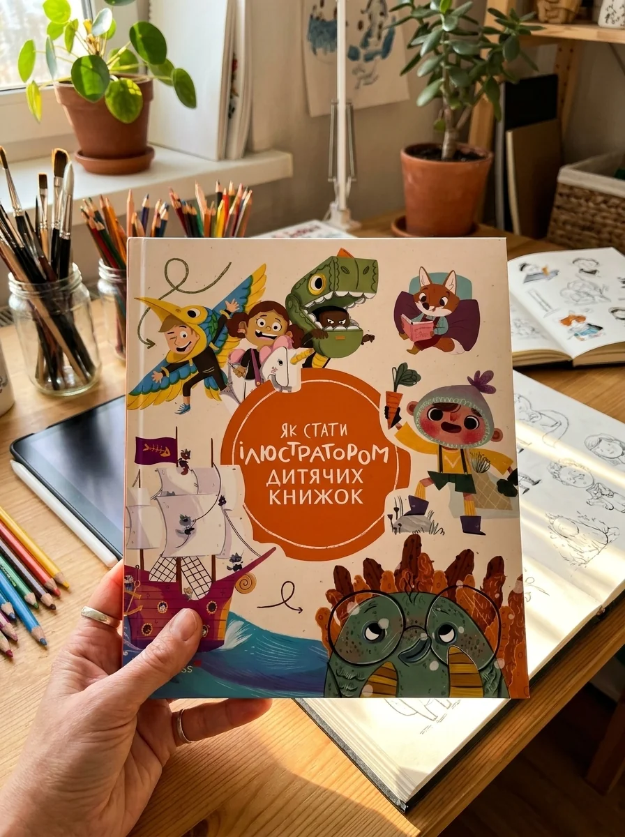 Як стати ілюстратором дитячих книжок — Рут Гаммонд, обкладинка