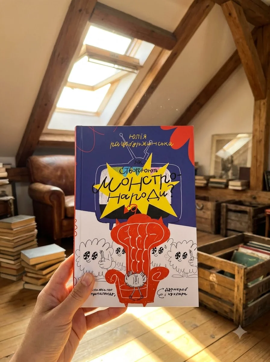 Як створюють монстронароди? Книжка про пропаганду, дурнероб і Чухлера — Підлітковий нонфікшн
