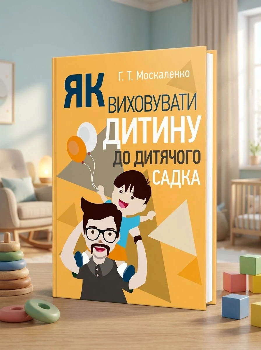 Як виховувати дитину до дитячого садка — Москаленко Г.Т., обкладинка