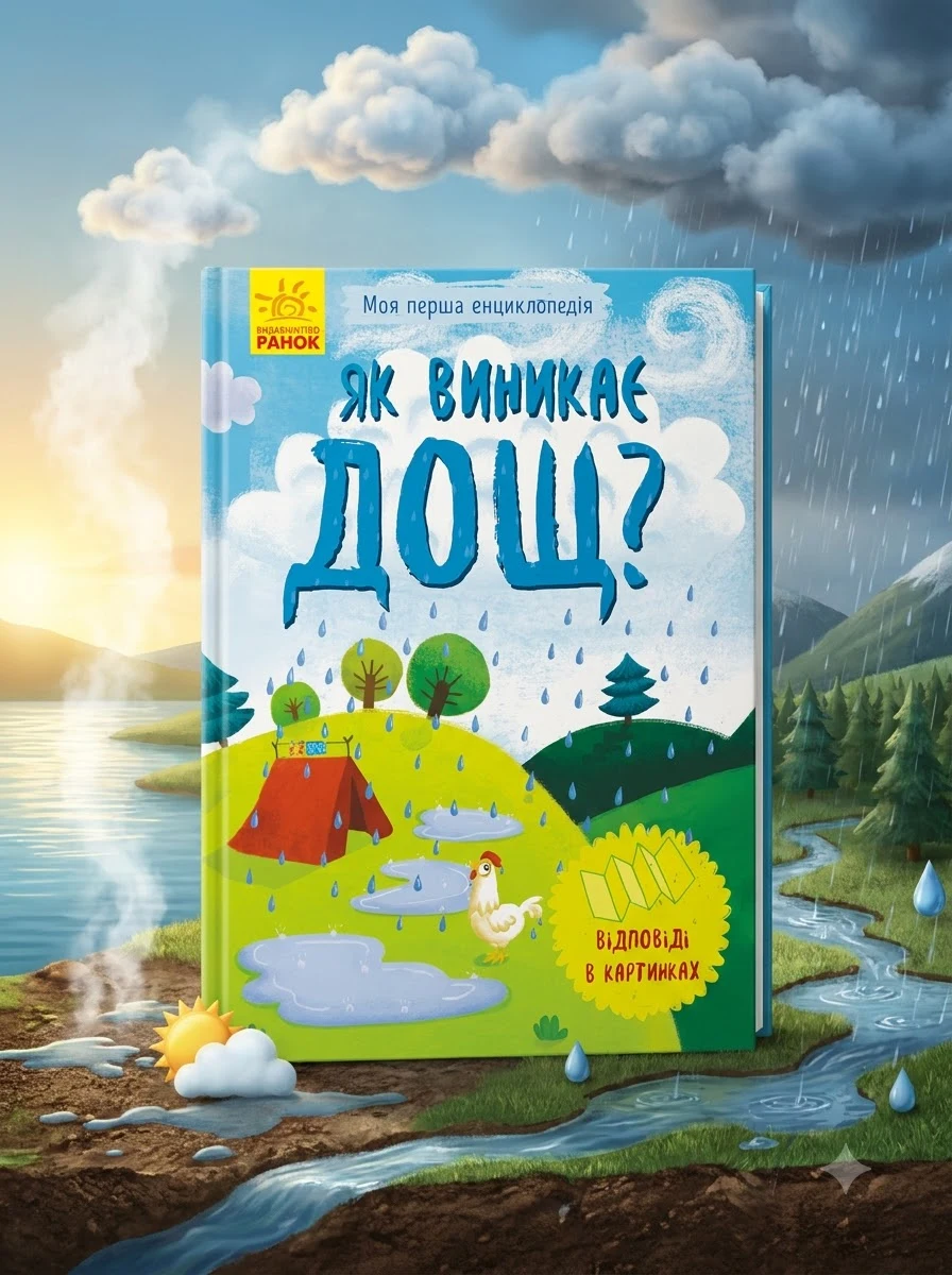 Як виникає дощ? — Книги