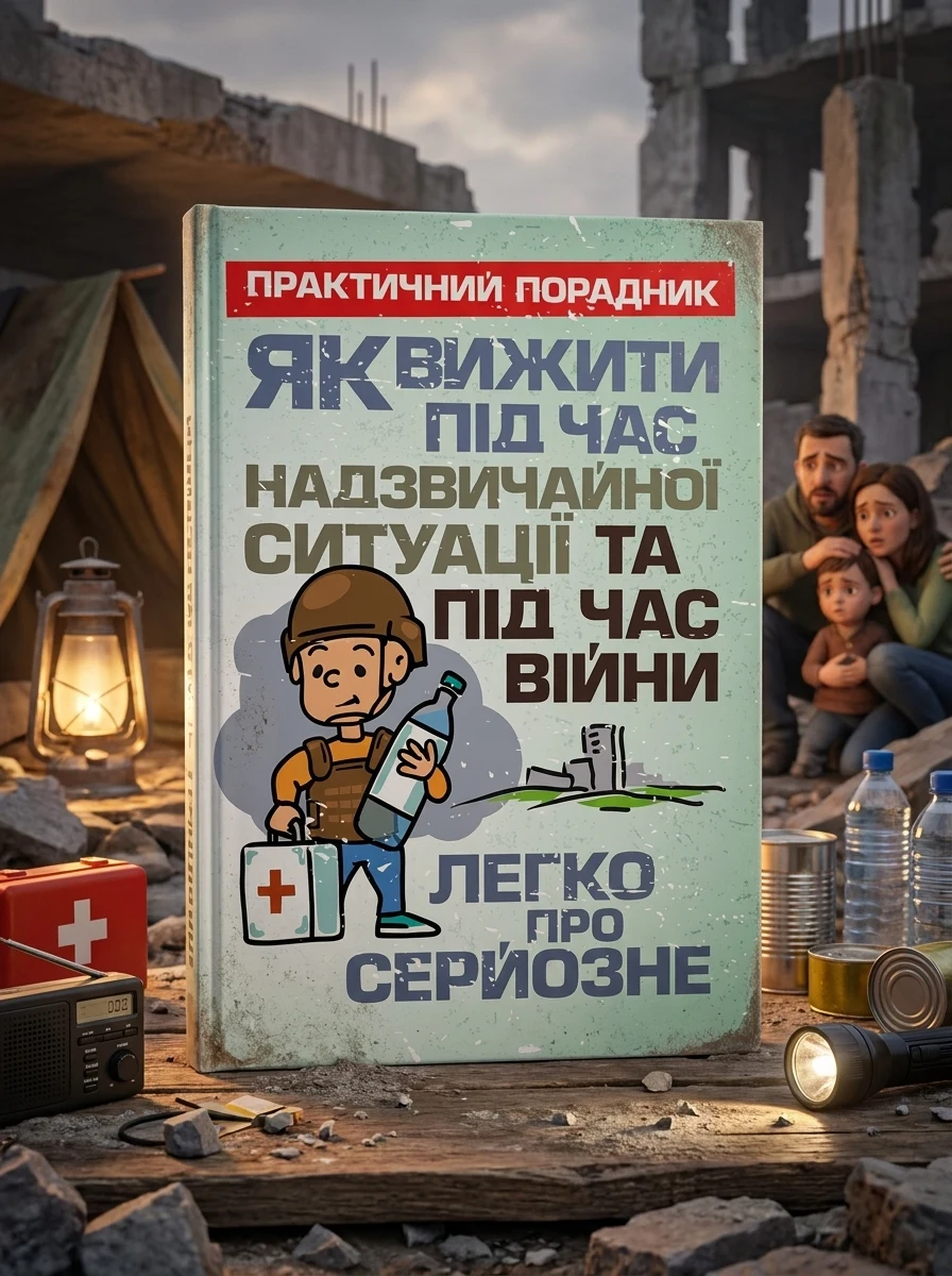 Як вижити під час надзвичайної ситуації та під час війни. Легко про серйозне, — Бізнес та саморозвиток