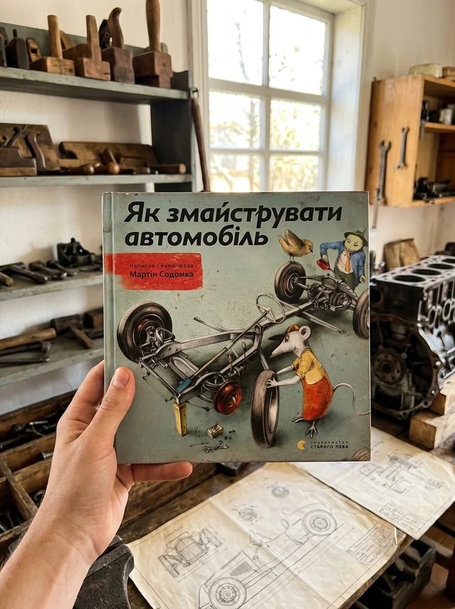 Як змайструвати автомобіль — Дитяча проза