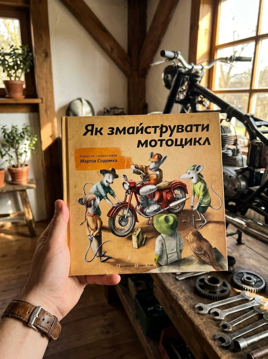 Як змайструвати мотоцикл — Дитяча проза