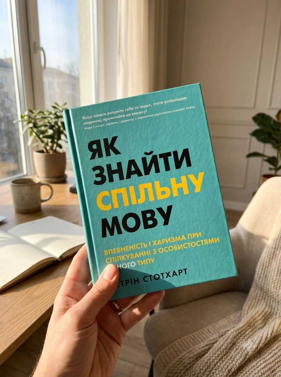 Як знайти спільну мову. Впевненість і харизма при спілкуванні з особистостями різного типу — Стотхарт Кетрин, обкладинка
