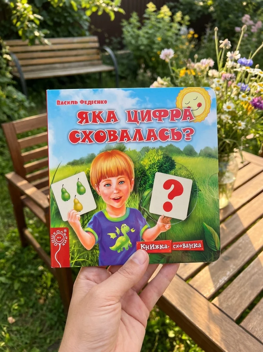 Яка цифра сховалась? — Розвивальні книги