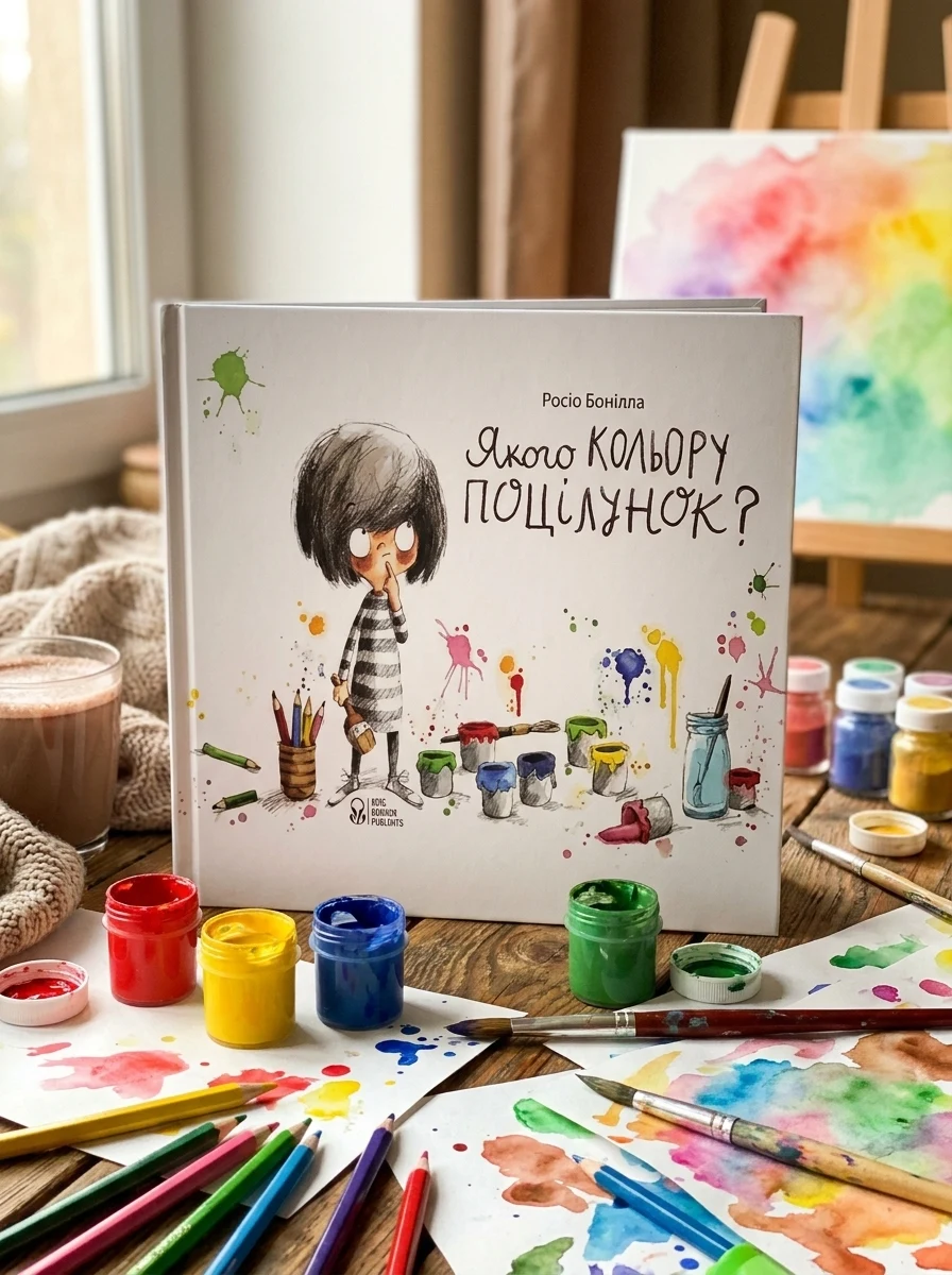 Якого кольору поцілунок? — Дитяча література