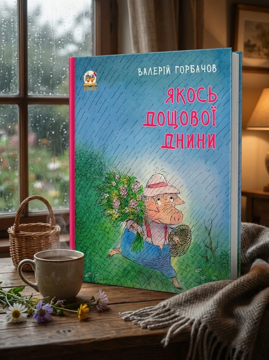 Якось дощової днини — Художня література