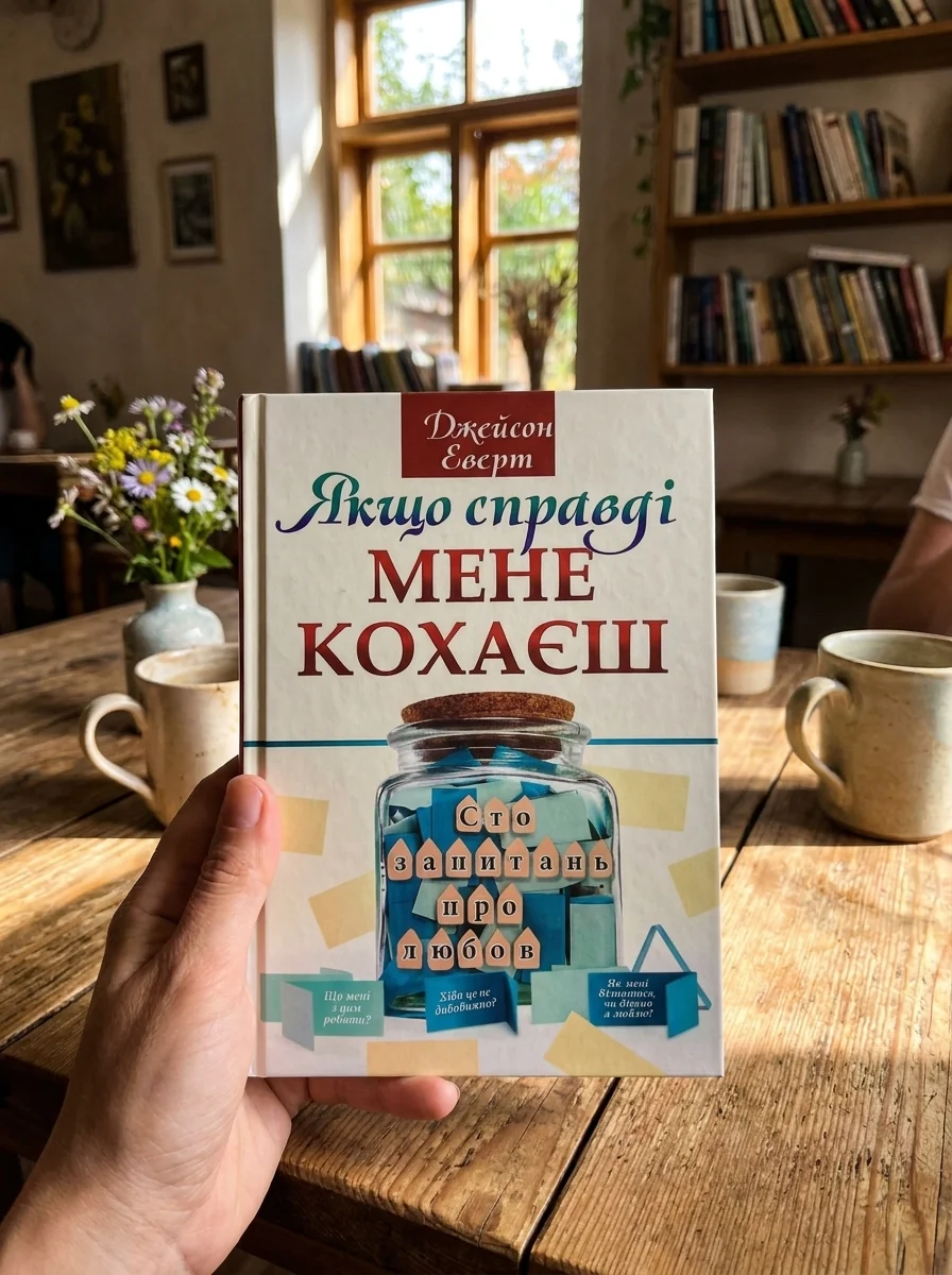Якщо справді мене кохаєш. Сто запитань про любов — Джейсон Еверт, обкладинка