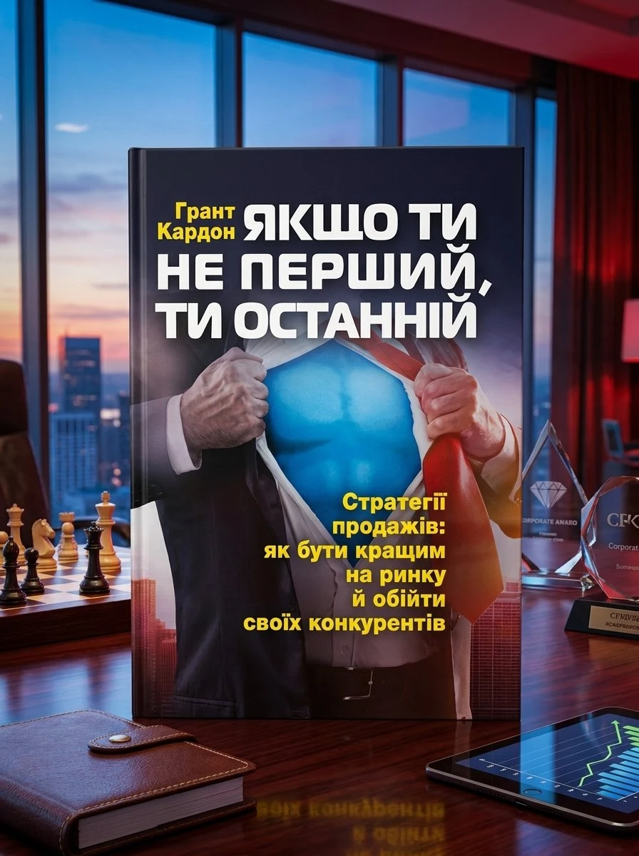 Якщо ти не перший, ти останній. Стратегії продажів: як бути кращим на ринку й обійти своїх конкурентів
