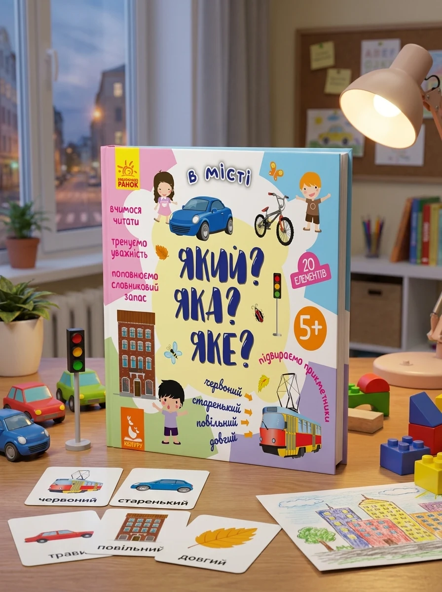 Який? Яка? Яке? У місті — Вивчення мов