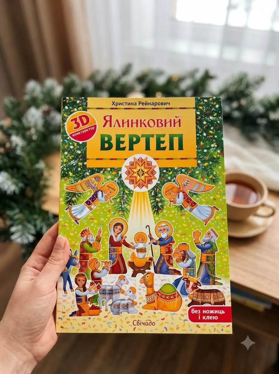 Ялинковий вертеп. 3Д-конструктор — Дитяча література