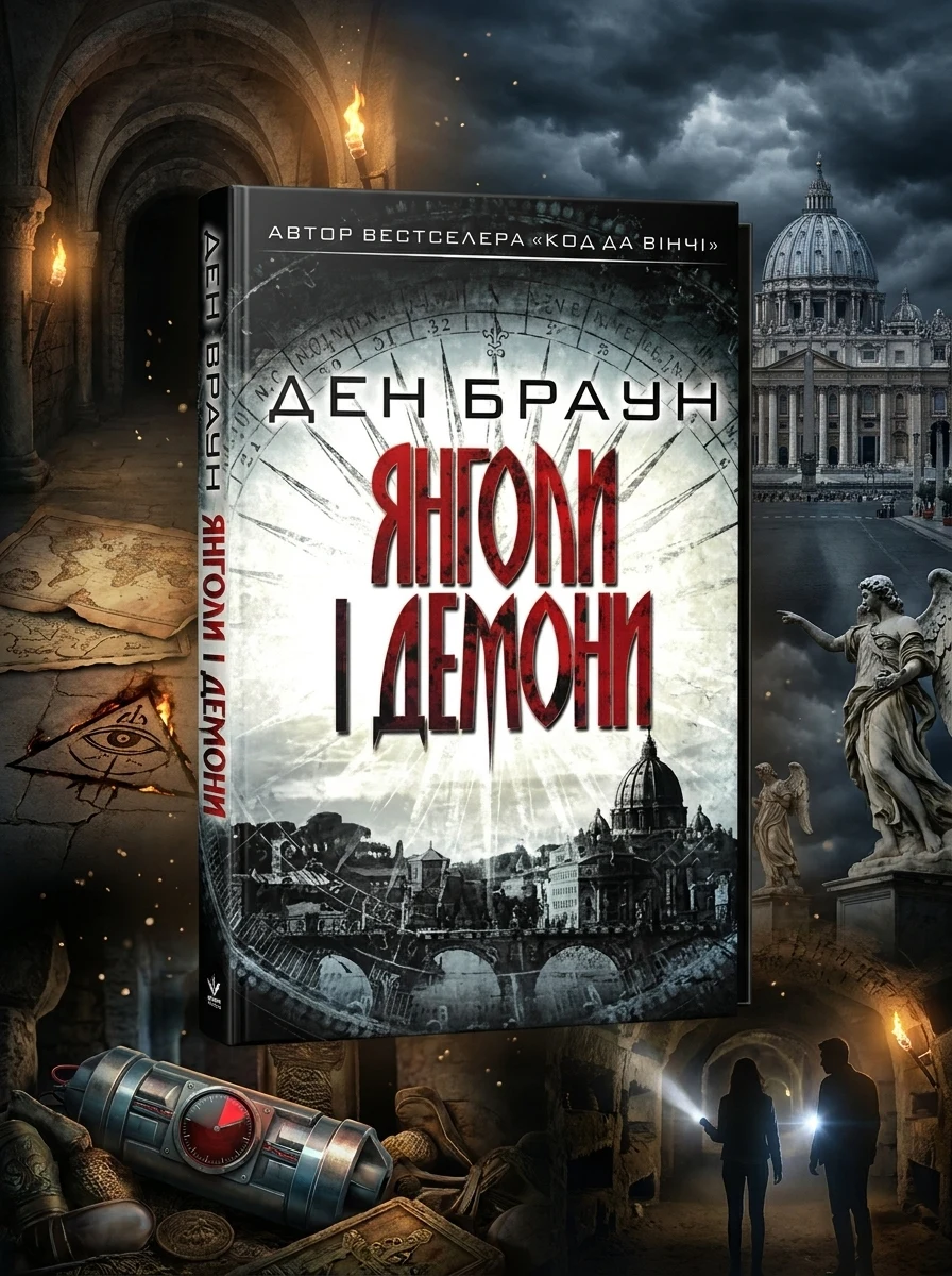 Янголи і демони Ден Браун — Художня література