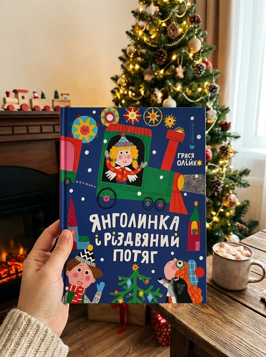 Янголинка і різдвяний потяг — Казки