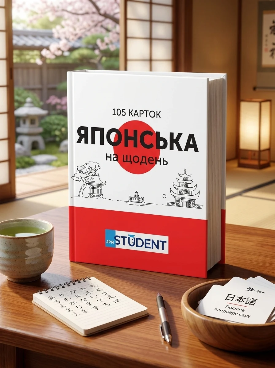 Японська на щодень. 105 карток, фото 2