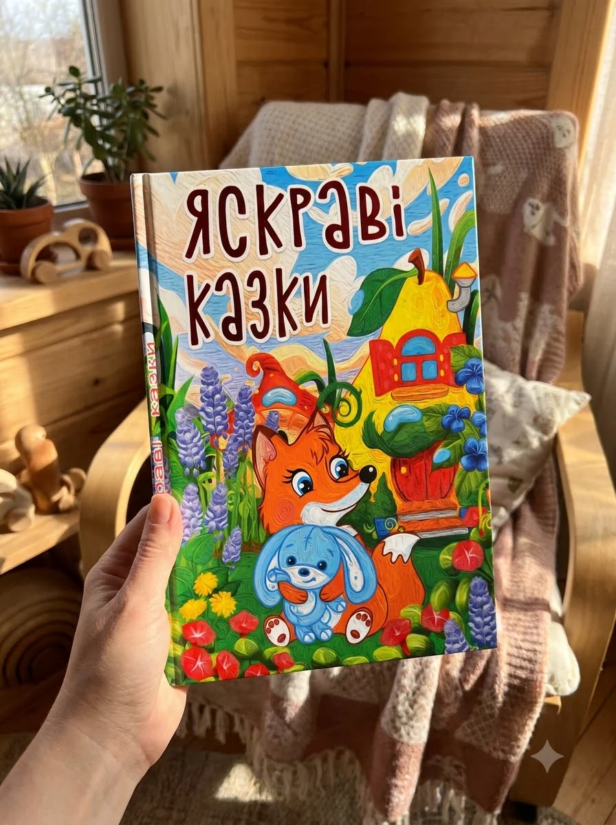 Яскраві казки — Бондаренко Н., обкладинка