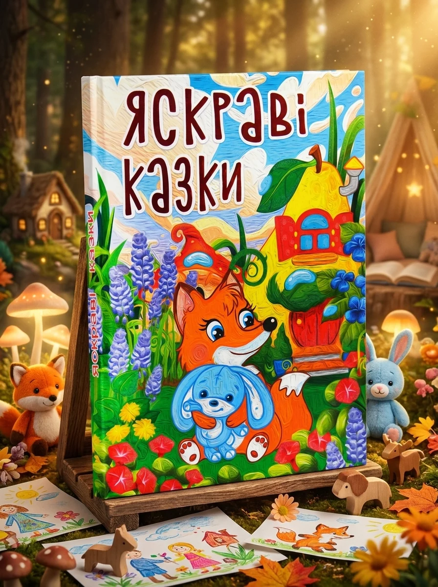 Яскраві казки — Дитячі книги