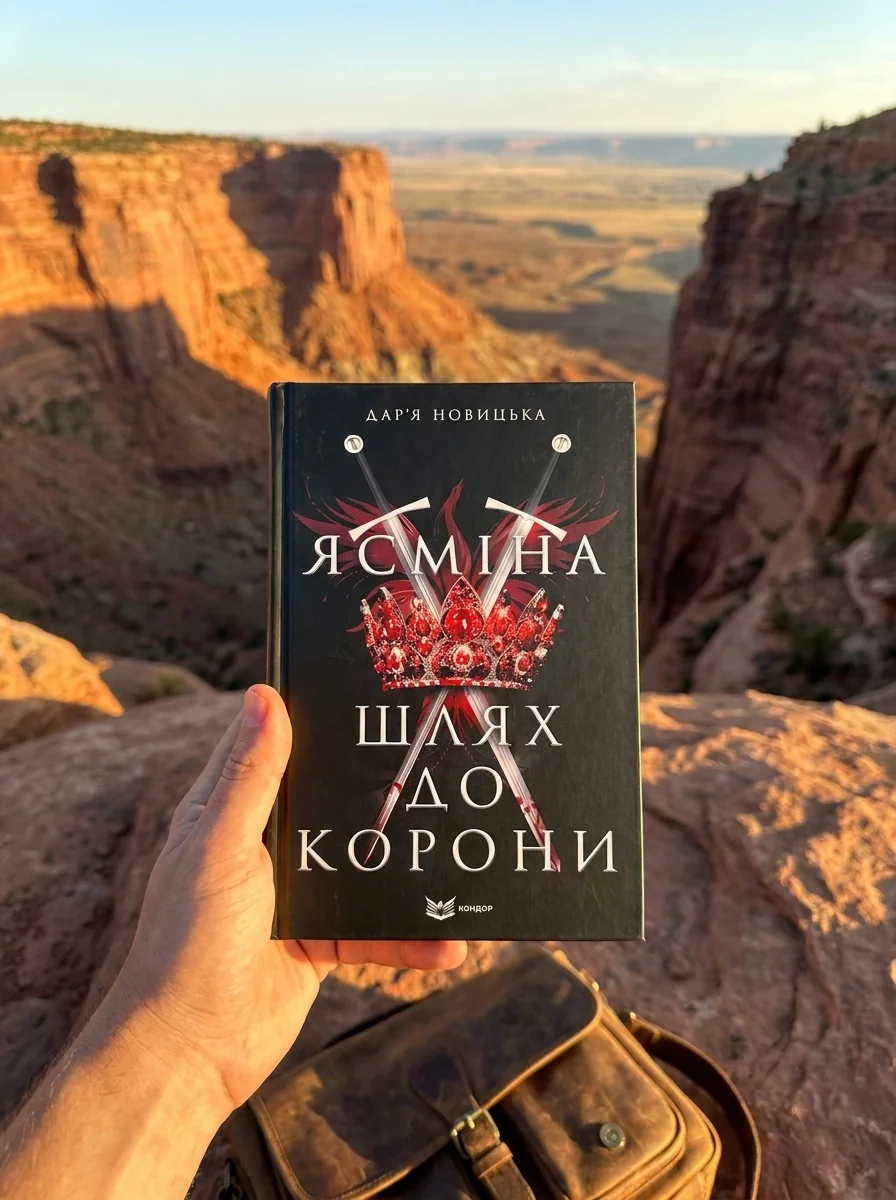 Ясміна. Шлях до корони — Дар'я Новицька, обкладинка