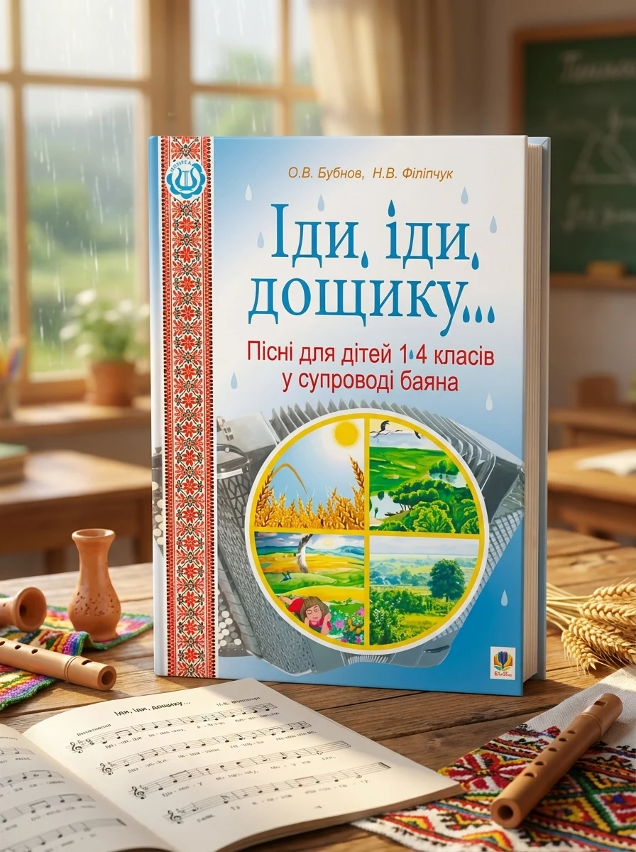 Іди, іди, дощику. Пісні для дітей 1-4 класів у супроводі баяна — Дитяча література