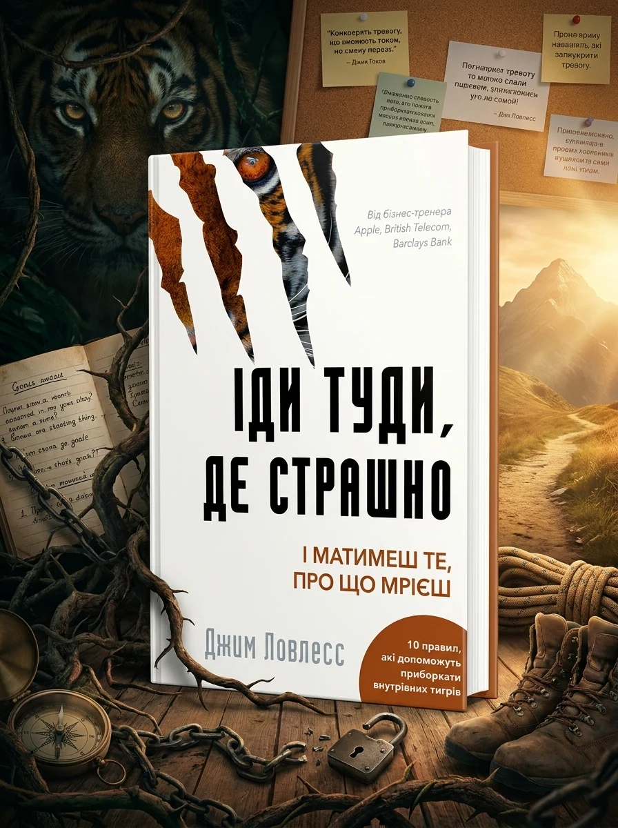 Іди туди, де страшно. І матимеш те, про що мрієш