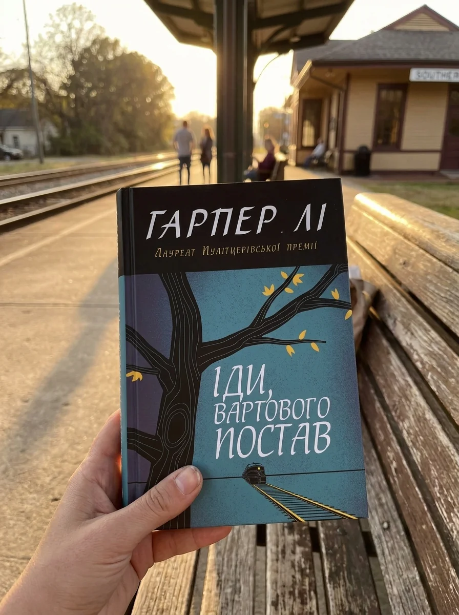 Іди, вартового постав — Гарпер Лі, обкладинка