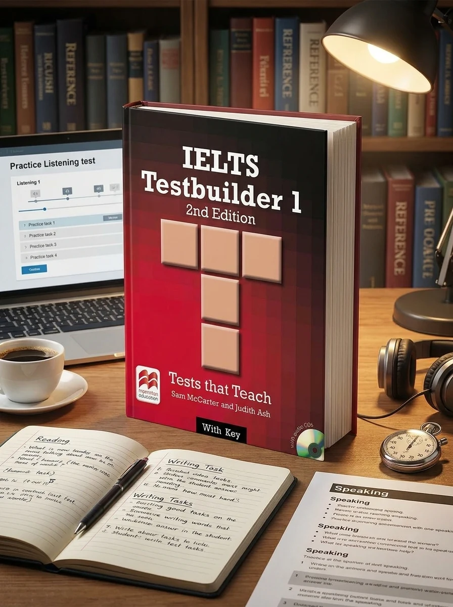 IELTS 1 Testbuilder Second Edition Student's Book with Key Pack — Джудіт Еш, обкладинка