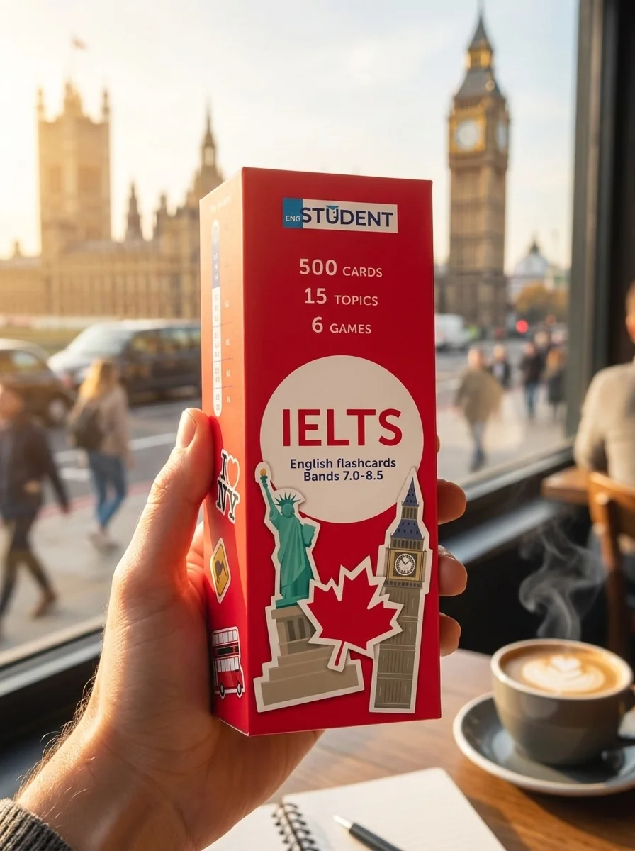 IELTS (500) english to english — English Student, обкладинка