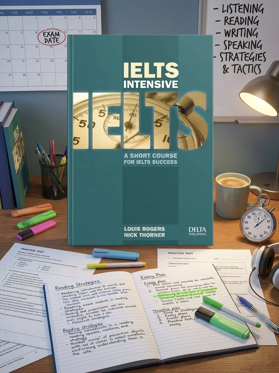 ІELTS Intensive. A short course for IELTS success — Луї Роджерс, обкладинка