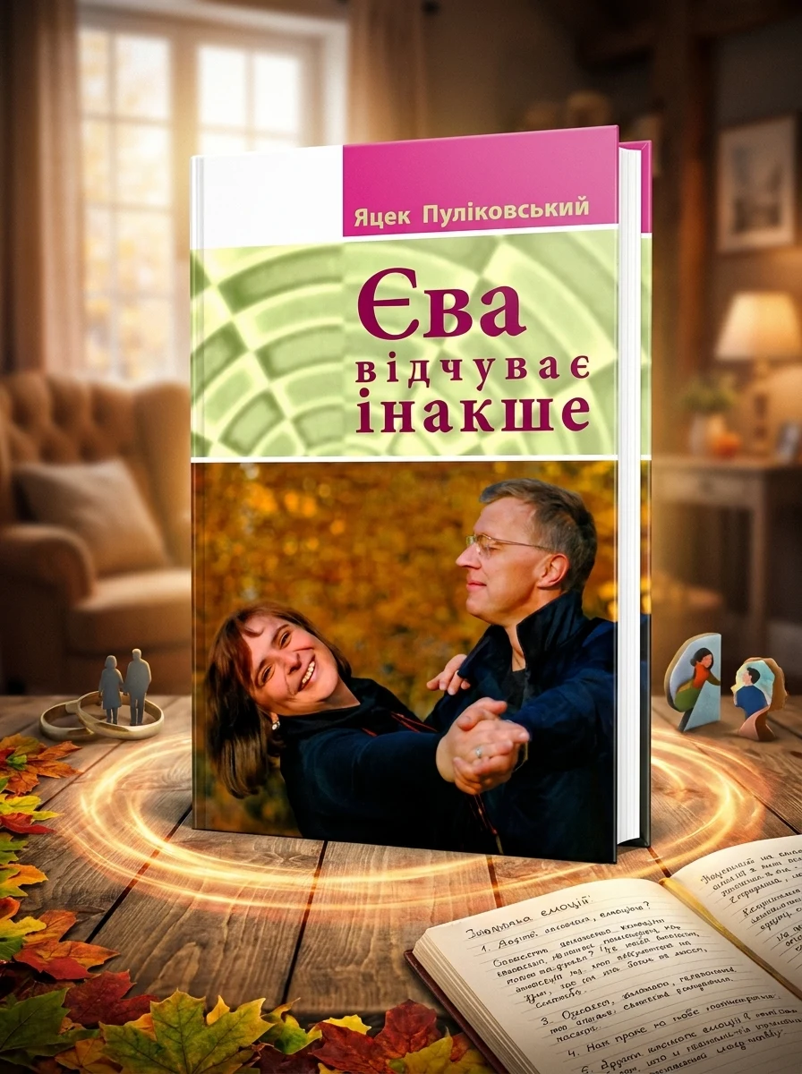 Єва відчуває інакше — Яцек Пуліковський, обкладинка