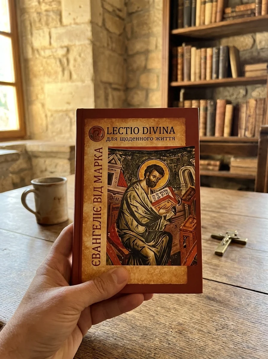 Євангеліє від Марка. Lectio divina — Джорджіо Дзевіні, обкладинка