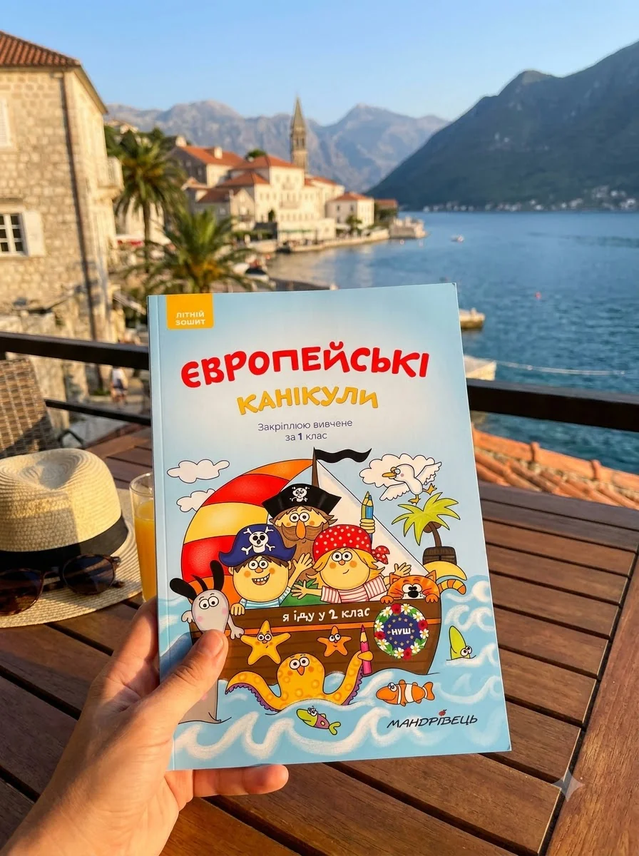 Європейські канікули. Закріплюю вивчене за 1 клас. Літній зошит — Підготовка до школи