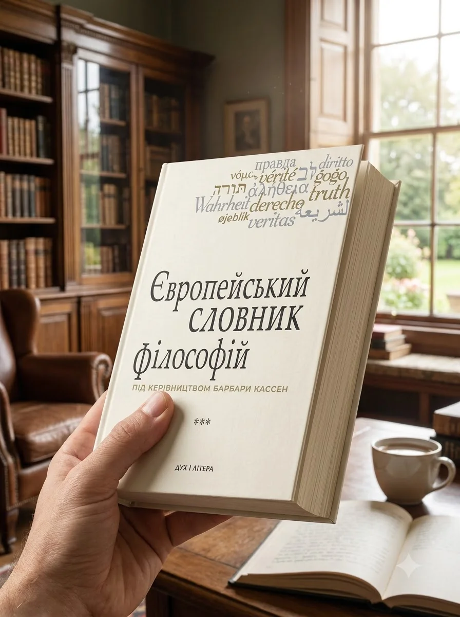 Європейський словник філософій. Лексикон неперекладностей. Том 3 — Барбара Кассен, обкладинка