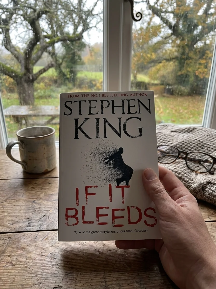 If It Bleeds — Стівен Кінг, обкладинка