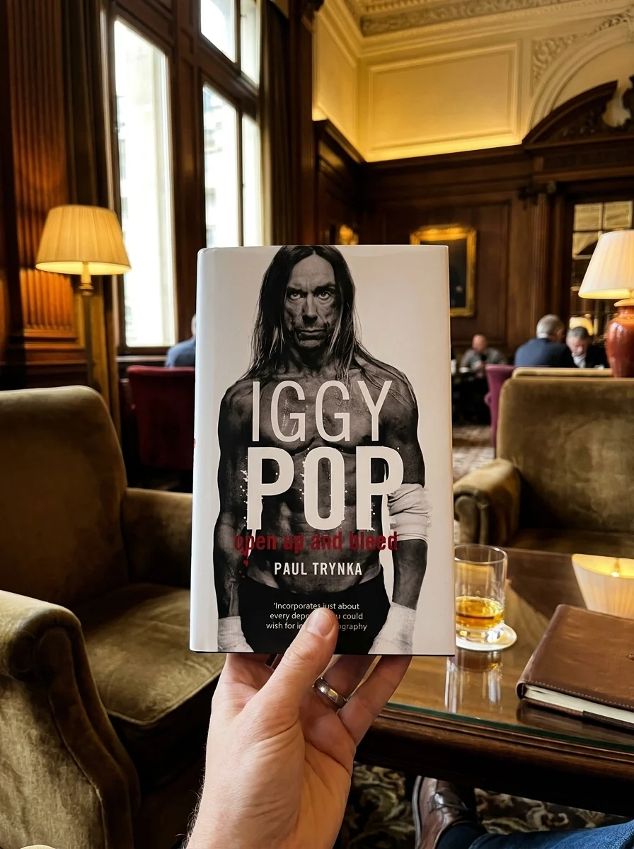 Iggy Pop: Open Up and Bleed — Пол Тринка, обкладинка
