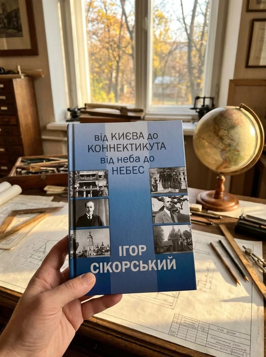 ІГОР СІКОРСЬКИЙ. ВІД КИЄВА ДО КОННЕКТИКУТА, ВІД НЕБА ДО НЕБЕС — Історія та публіцистика