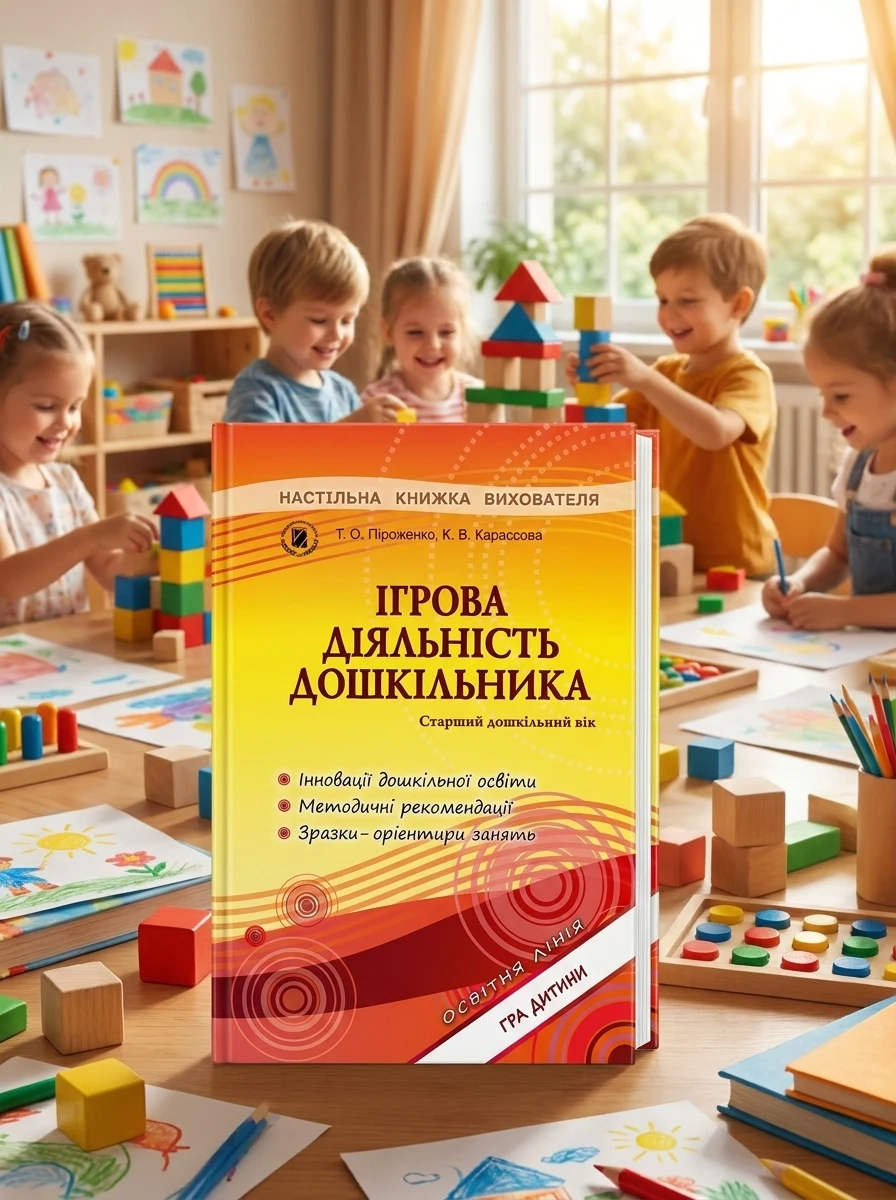 Ігрова діяльність дошкільника. Книжка вихователя. Старший дошкільний вік — Наука та психологія