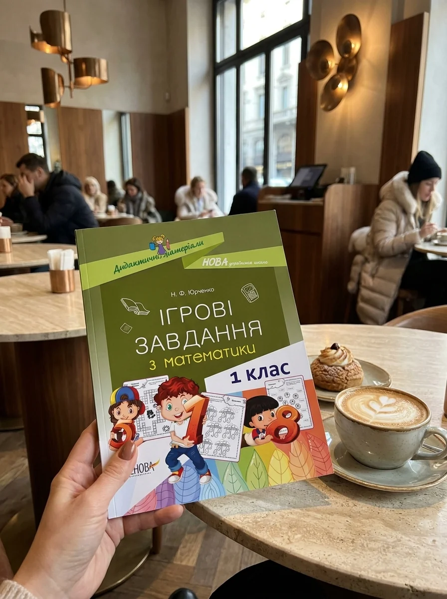 Ігрові завдання з математики. Дидактичні матеріали. 1 клас — Книги