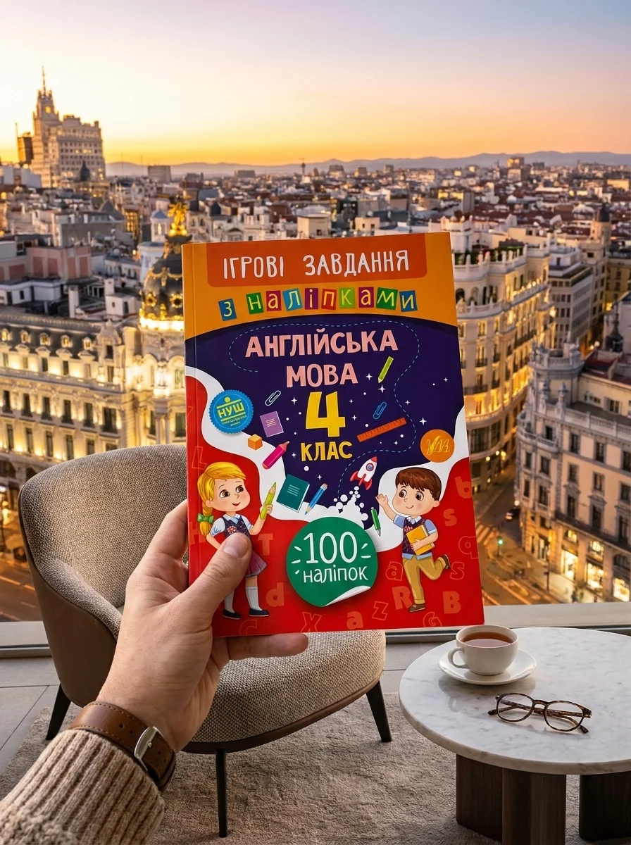 Ігрові завдання з наліпками. Англійська мова. 4 клас | купити книгу онлайн