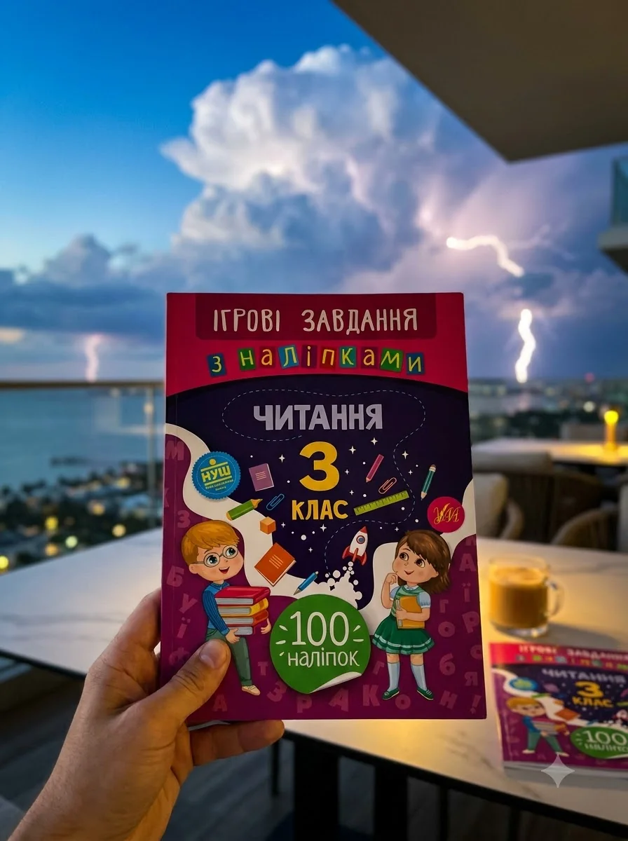Ігрові завдання з наліпками. Читання. 3 клас | купити книгу онлайн