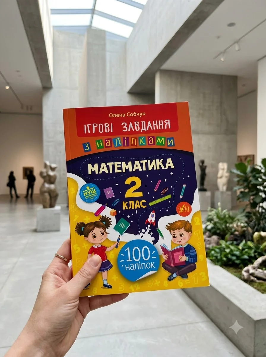 Ігрові завдання з наліпками. Математика. 2 клас | купити книгу онлайн