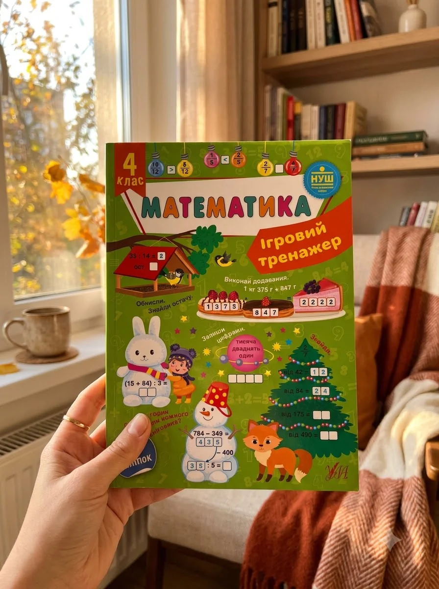 Ігровий тренажер. Математика. 4 клас — фото 2
